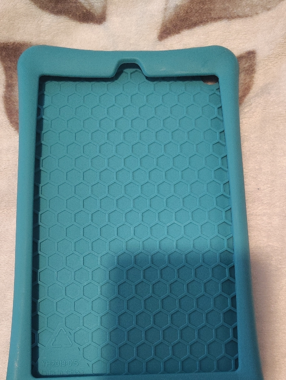 Teal Silicone Tablet Case – Universal Protective Sleeve
